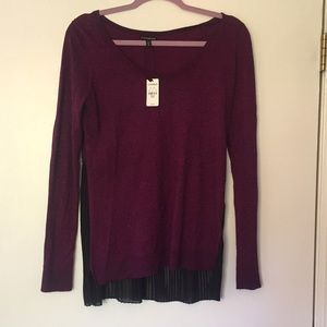 Maroon sweater